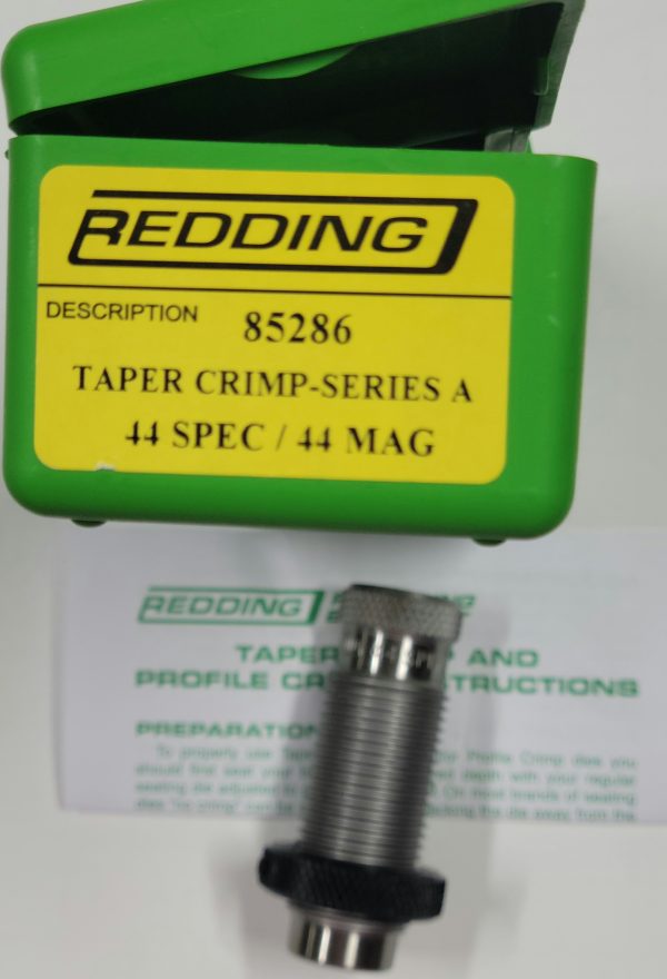 85286 Redding Taper Crimp Die 44 Special / 44 Magnum