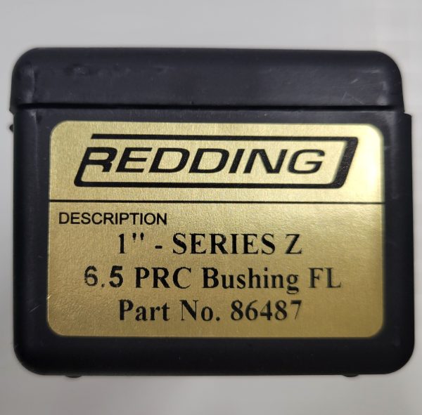 86487 Redding Z Series 1" Type-S Full Length Bushing Sizing Die 6.5 PRC
