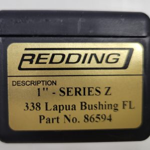 86594 Redding Z Series 1" Type-S Full Length Bushing Sizing Die 338 Lapua Magnum
