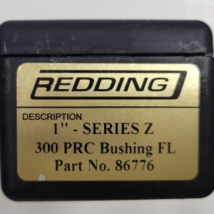 86776 Redding Z Series 1" Type-S Full Length Bushing Sizing Die 300 PRC
