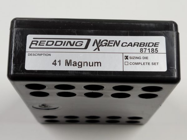87185 Redding NxGen Carbide Sizing Die 41 Magnum