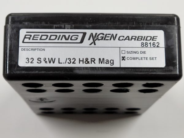 88162 Redding NxGEN Carbide 3-Die Set 32 S&W L H&R Magnum 327 Federal