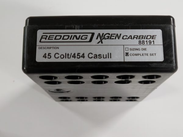 88191 Redding NxGEN 3-Die Set 45 Colt / 454 Casull