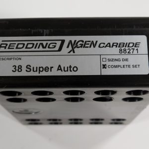 88271 Redding NXGen Carbide 3-Die Set 38 Super Auto