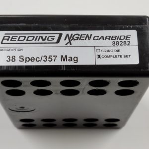 88282 Redding NXGen Carbide 3-Die Set 38 Special 357 Magnum