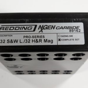 89162 Redding NxGEN Carbide PRO SERIES Die Sets 32 S&W Long Magnum 327 Federal