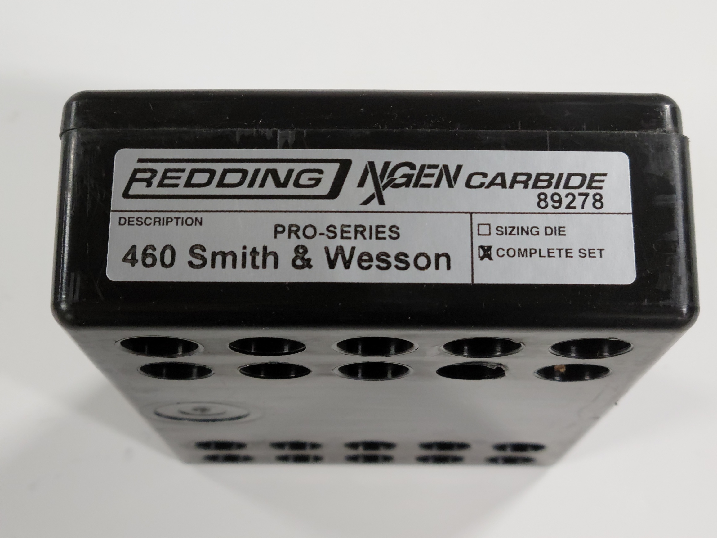 89278 Redding NxGEN Carbide PRO SERIES Die Set 460 S&W Magnum