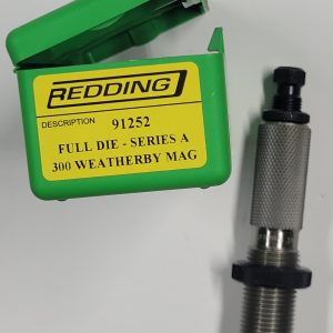 91252 Redding Bottleneck Full Length Sizing Die 300 Weatherby Mag