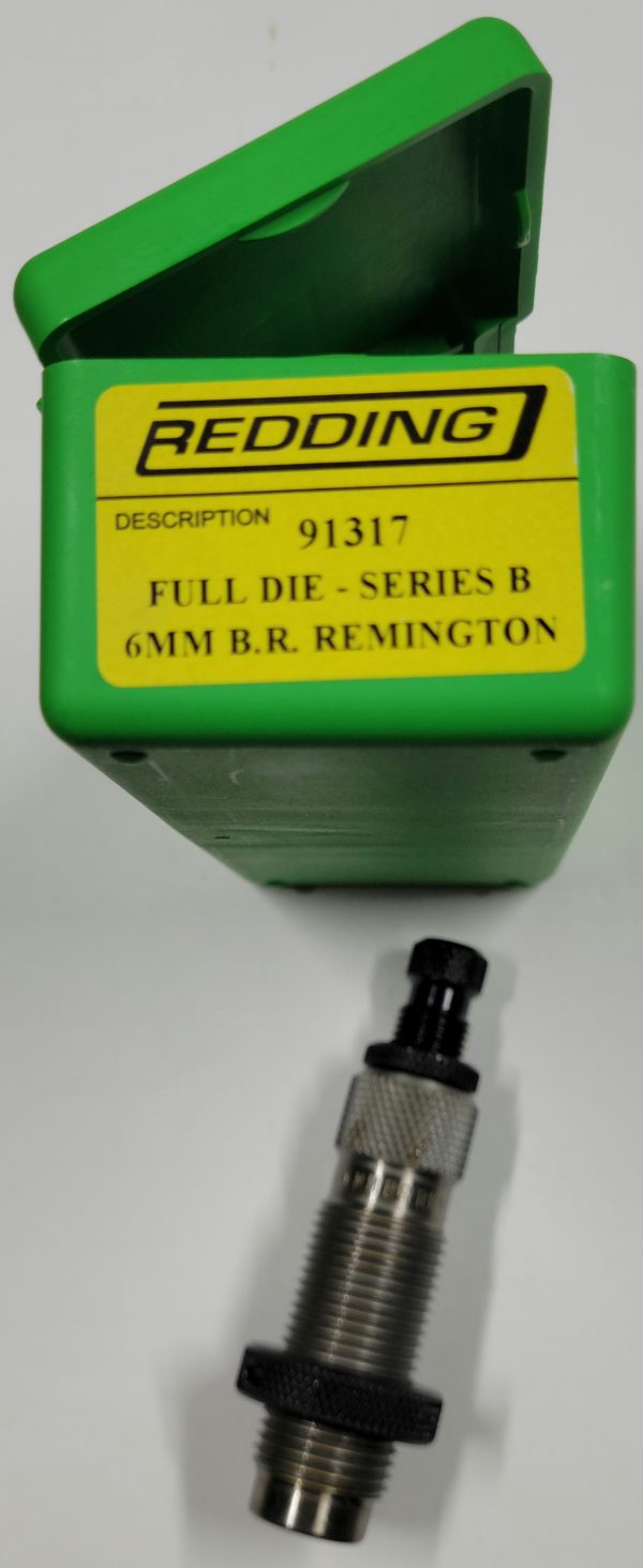 91317 Redding Bottleneck Full Length Sizing Die 6MM BR Remington