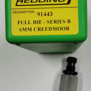 91443 Redding Bottleneck Full Length Sizing Die 6mm Creedmoor