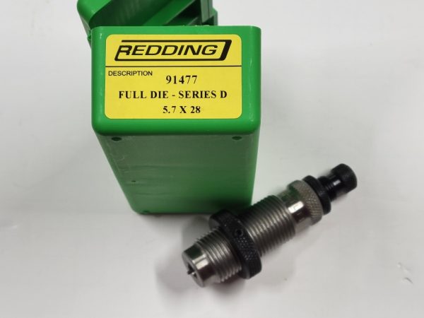 91477 Redding Bottleneck Full Length Sizing Die 5.7x28mm