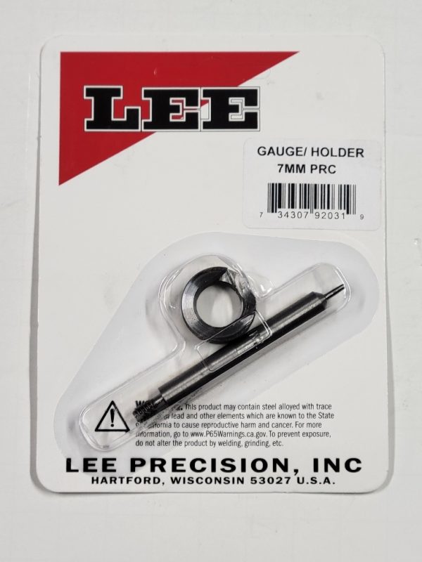 92031 Lee Case Length Gauge & Shellholder 7mm PRC