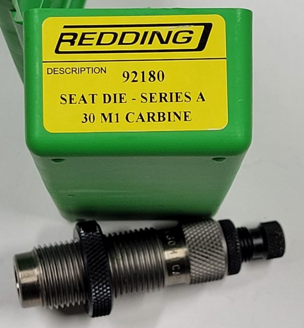 92180 Redding Seating Die w/ Taper Crimp 30 M1 Carbine