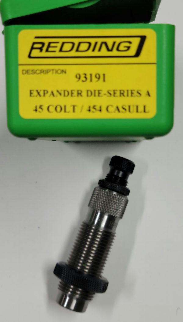 93191 Redding Case Mouth Expanding Die 45 Colt / 454 Casull