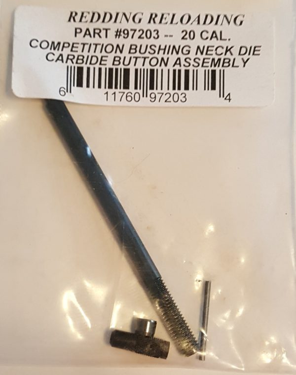 97203 Redding 20 cal. 5mm Competition Carbide Size Button Kit