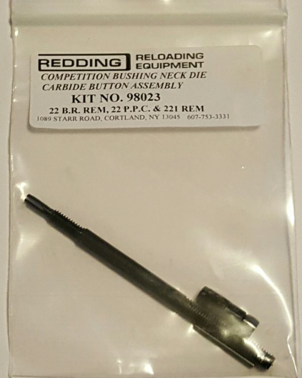 98023 Redding 22 cal. Competition Carbide Size Button Kit