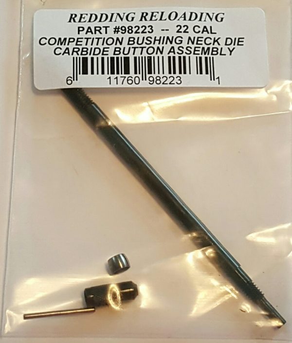 98223 Redding 22 cal. Competition Carbide Size Button Kit