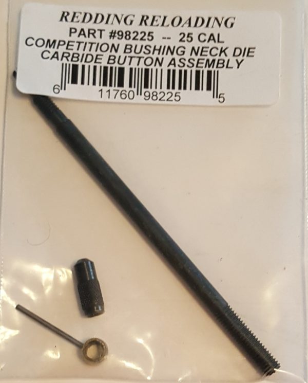 98225 Redding 25 cal. Competition Carbide Size Button Kit