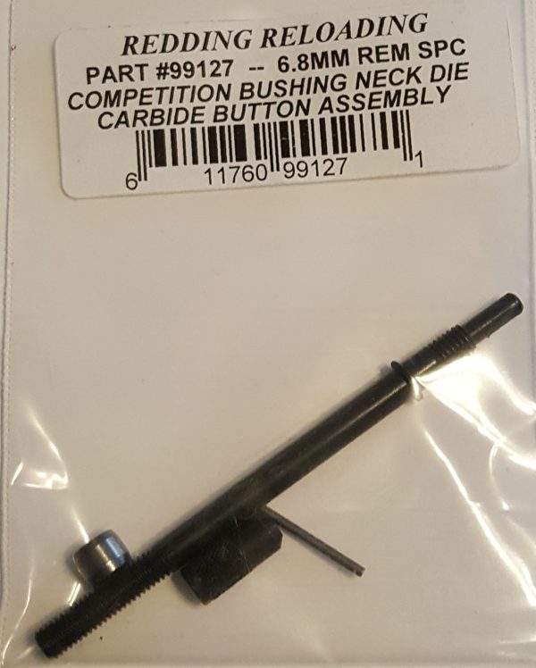 99127 Redding 6.8mm 27 cal. Competition Carbide Size Button Kit