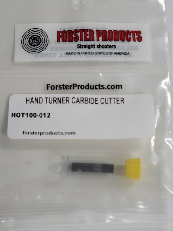 HOT100-012 Forster Carbide Cutter Hand-held Outside Neck Turn