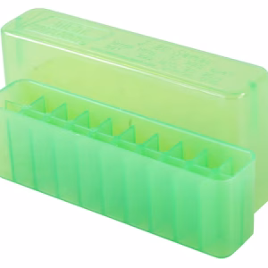 J-20-XS-16 MTM 20rd Slip-Top Rifle Ammo Box Green