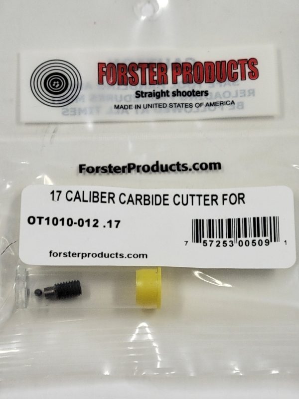 OT1010-012 .17 Forster Carbide Cutter Outside Neck Turner 17 Cal - Image 2