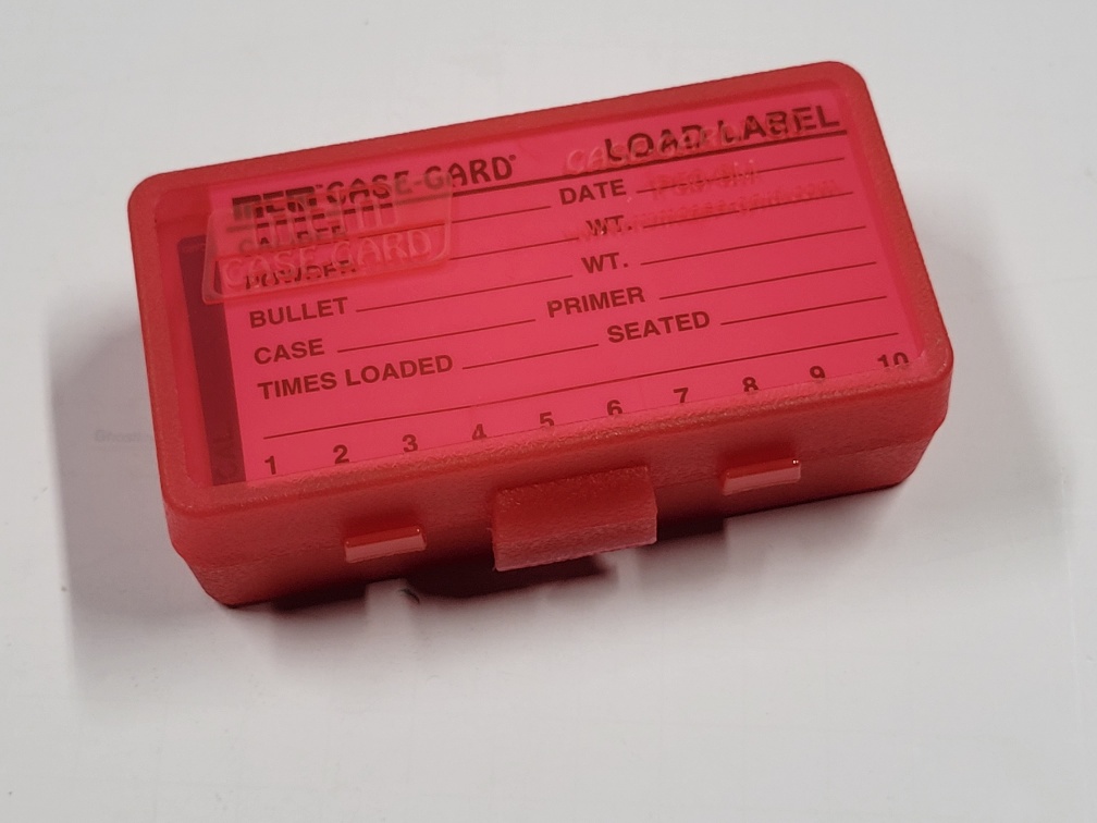 2-Pack 10MM Ammo Can Decals - Red Vinyl Ammunition Labels For Ammo Boxes | Wrapped In Ink 3 thumbnail image