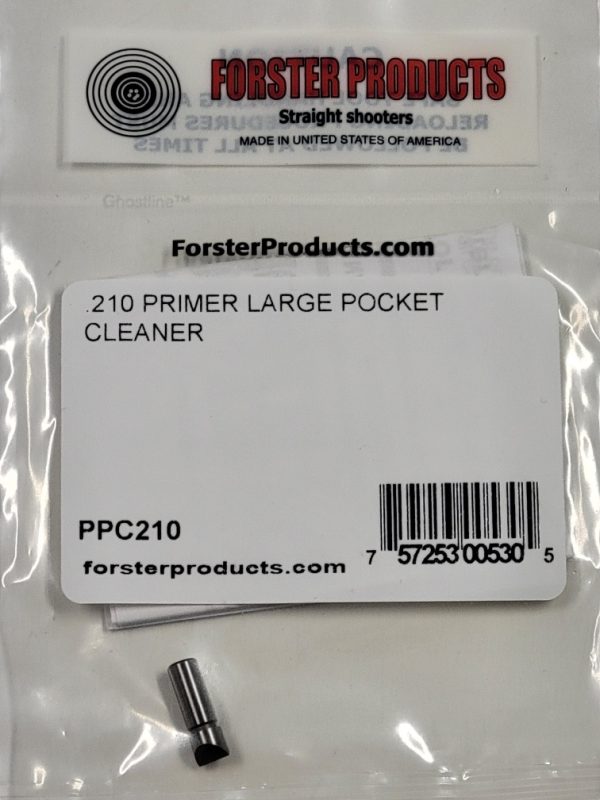 PPC210 Forster Large Primer Pocket Cleaner for Case Trimmer