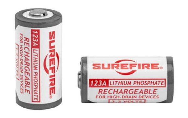 SFLFP123 Surefire Rechargable Battery 2 Pack
