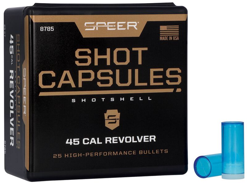 8785 Speer Bullet 45 Cal Empty Shotshell Shot Capsules
